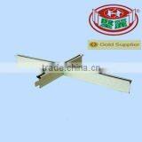 Galvanized Steel Painted White High Grade 32h Groove Ceiling T-grid