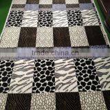 2015 New Design Heated Square Printed Flannel Blanket thumbnail-2