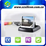 3.5 inch TFT LCD folding rearview car monitor