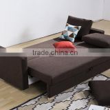 Hot selling Three Seats Folding Sofa Bed with strong wood frame