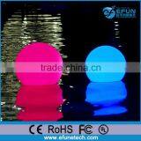 PE Waterproof Led Garden Light Ball,rgb Color Change Floating Led Ball Lighting