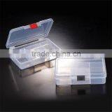 In Stock Clear Plastic Durable Compartment Portable Fishing Lure Box