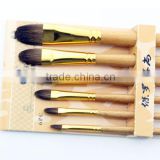 Hot sale artist drawing pen brush paint brush set for professional artist