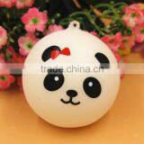 Artificial Round Bread With Panda Face Comedy Magic Prop, Fake Bread