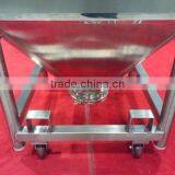 600L Stainless Steel Mixing Hopper for Pharmacy or Food thumbnail-6