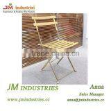 Outdoor Folding Bistro Chair thumbnail-1