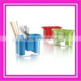 Houseware Double Layers Chopstick Holder,cutlery Holder Plastic thumbnail-1