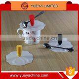 Phineas Magic Leak Proof Silicone Tea Coffee Cup Lid Cover thumbnail-1