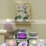 New Style Glass Candle Holder HLTH-1106 thumbnail-1