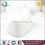 YSpp0010 Lovely Dog White Ceramic Salt and Pepper Shaker for Gifts thumbnail-4