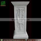 Classic Designs Hand Carved Square Pillar Design thumbnail-1