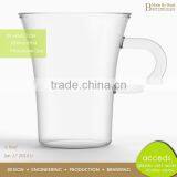 Borosilicate 3.3 Handmade Glass Beer Mugs With Handles thumbnail-5