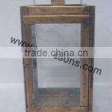 Metal Lantern With Handle thumbnail-1