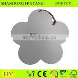 Cheap Two Sides Flower Shaped MDF Wooden Blackboard for Kids thumbnail-2