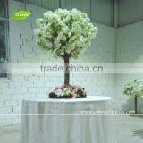 GNW 6ft White Wedding Flower Stand Centerpieces With Wistaria Wrought Iron Table Wedding Decoration Centerpiece thumbnail-2