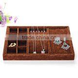 3 Pieces Multifunction Combined Velvet Display Jewelry Box thumbnail-6