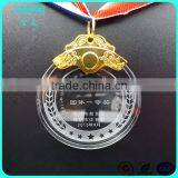 KM-XP09 2016 New Arrival Round Shape Small Glass Crystal Medal thumbnail-6