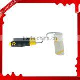 White Nitrile Blends Rubber Handle Galvanized Rod Bracket Mini Paint Roller thumbnail-1