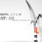 Telescopic Aluminum Pole Pruner Saw for Cutting Branches With Double Wheel thumbnail-6