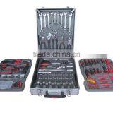 LB-447 186pcs Swiss Kraft Hand Tool Set Tool Kit in Sliver Aluminium Trolley