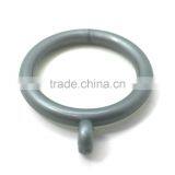 Shower Curtain Track Hooks, Plastic Shower Curtain Hook With Eyelet ID34mm/OD46mm & ID26mm/OD33mm Grey Colour thumbnail-2