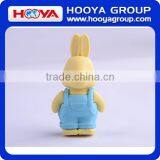 ST33309 Funny RAbbit Shaped Cute Mini Erasers thumbnail-1