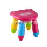 Round Cute Cartoon Pig Plastic Stool thumbnail-1