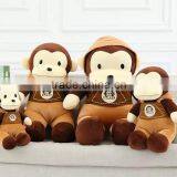 Cute All Size Stuffed Monkey Plush Toy Brown Monkey thumbnail-1