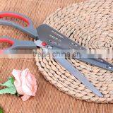 2016 Multifunctional Stainless Steel Pizza Scissors With Rubber Soft Tpr Handle /rubber Scissors thumbnail-4