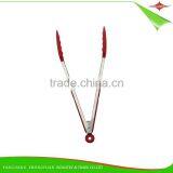 ZY-H2021 12-inch for BBQ Cooking Silicone Food Tong With Soft Grip Handle thumbnail-1