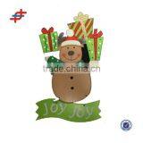 Christmas Decoration Hanging Wooden Board, Movable X'mas Decoration
