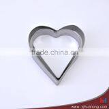 2 Pcs Heart Shaped Cookie Cutter,cookie Mould Made of Stainless Steel (HCM-M09) thumbnail-1