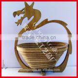 Cheap and High Quality Bamboo Fruit Basket thumbnail-3