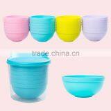 Round Shape Children Colorful PP Plastic Bowl thumbnail-3