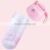 320 ML Colorful Cheap Plastic Drinking Water Bottle With Lid thumbnail-5
