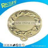 Gold Metal Medal With 3 Colors Ribbon thumbnail-3