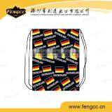Custom Printed Polyester Travel Drawstring Sports Bag For Travelling thumbnail-3