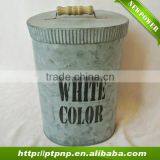 Garden Collection Iron Storage Box With Lids thumbnail-1