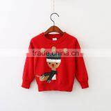 New Coming O Neck Kids Knitting Patterns Jacquard Christmas Sweater thumbnail-2