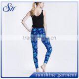 Blue Print Leggings 2017 Brushed Legging Classic Casual Leggings thumbnail-4