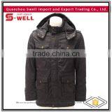 New Style Windproof Washed Long Jacket for Men thumbnail-1