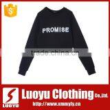 Crop Top Sweatshirt for Women From China Professional Maker thumbnail-2