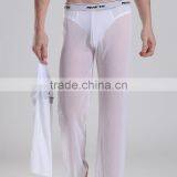 Custom 2016 New Men's Casual Pants Home Furnishing Transparent Pants Gauze Pants Metroseual Man Underwear for Gay Men thumbnail-2