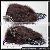 CX-H-04B Hot Sale Genuine Mongolian Lamb Fur Hand Bags thumbnail-3