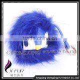 CX-R-48D Long Hair Fashion Cheap Genuine Raccoon Fur Keyring thumbnail-1