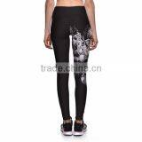 2017 Dry Fit Colorful Yoga Pants All Over Sublimation Printed Leggings for Women thumbnail-2