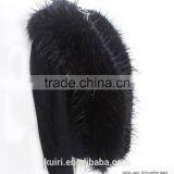 Long Women Fur Collar Fake Fox Fur Raccoon Fur Faux Coat Decor Luxurious Scarf Winter Multi thumbnail-6
