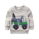 S32287W Children Cotton Long Sleeve Hoody Kids Casual Lovely Cars Printed Hoodies thumbnail-1