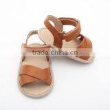 Guangzhou Leather Toddler Kids Girls Sandals Shoes Factory thumbnail-4