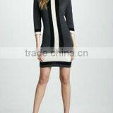 New Arrival Fashion Block Pencil Dress 3041 thumbnail-1